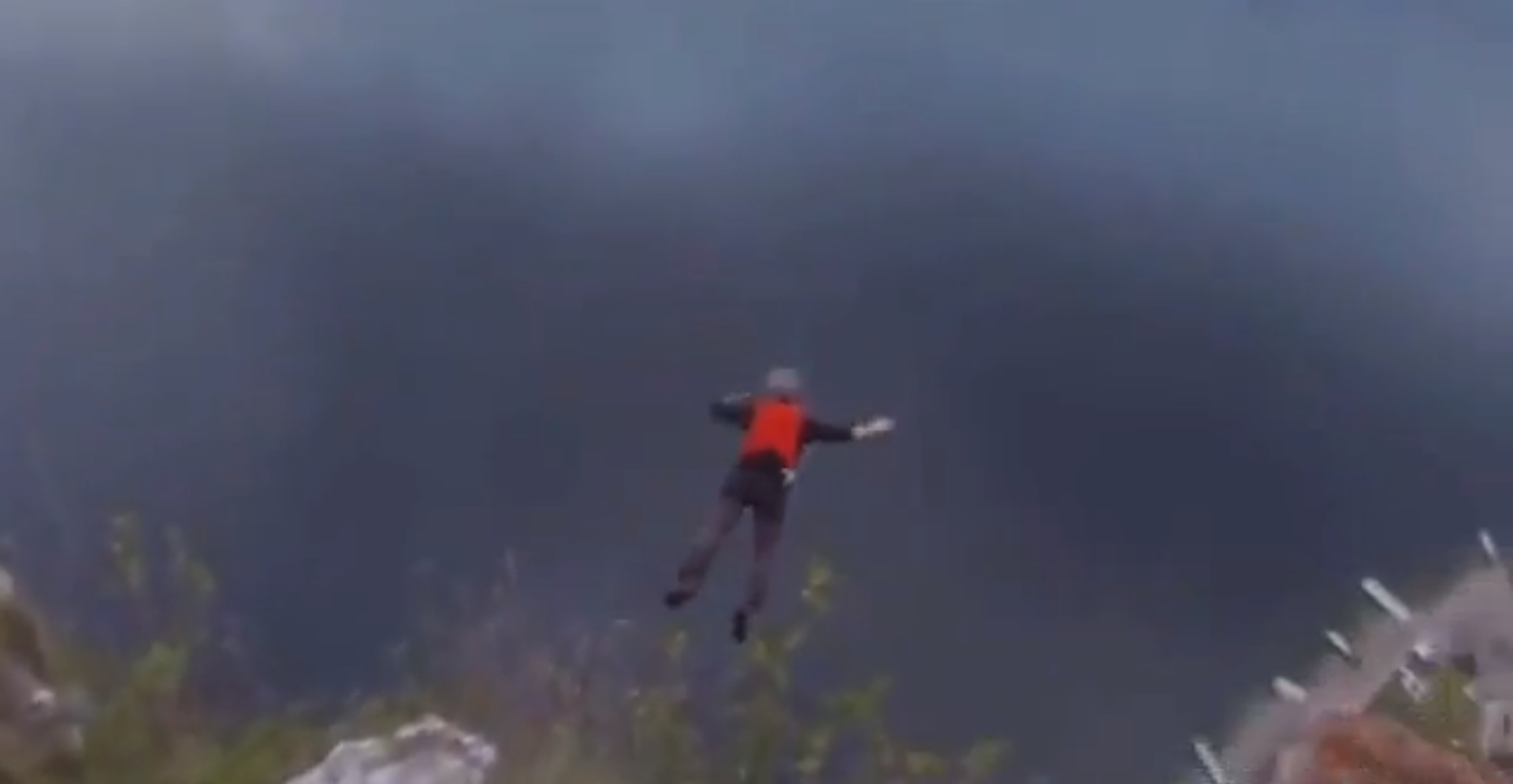 Fallskärm, Base jump, Fallskärmshoppare, Fallskärmshoppning, Olycka